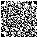 QR code with P B's Beauty contacts