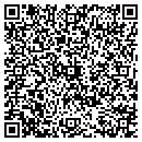 QR code with H D Brown Inc contacts