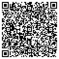 QR code with T & S Flagpoles contacts