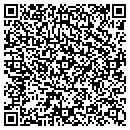 QR code with P W Pizza & Grill contacts
