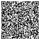 QR code with T P R Inc contacts