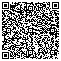 QR code with B & R contacts