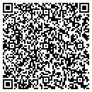 QR code with P T Service Inc contacts
