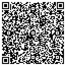 QR code with P & T Perms contacts