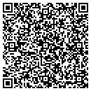 QR code with H & E Machine Co contacts