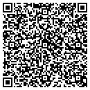QR code with P G's Craftmania contacts