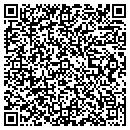 QR code with P L Hanen Rev contacts