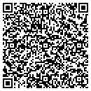 QR code with H D Water Service contacts