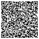 QR code with P & W Fabrications contacts