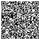 QR code with H C Muddox contacts