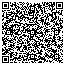 QR code with P & R Home Iv Service contacts