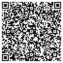QR code with P J Auto Body contacts