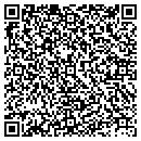 QR code with B & J Service Station contacts