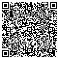 QR code with P M R contacts