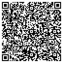 QR code with C R Travel contacts