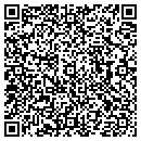 QR code with H & L Repair contacts