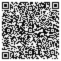 QR code with B & T Hauling contacts