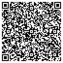 QR code with P J's Arms & Archery contacts