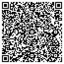 QR code with R & B Plastering contacts
