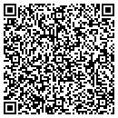 QR code with P B Express contacts