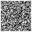 QR code with P J's At The Fed contacts