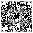 QR code with AA Absolute Limo Inc contacts