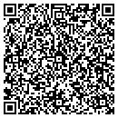 QR code with B and B Operating contacts