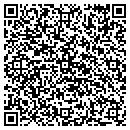QR code with H & S Sinclair contacts