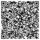 QR code with H & P Tackle contacts