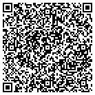 QR code with P J's Flower Shop & Western contacts