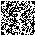QR code with T S H A contacts
