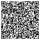 QR code with V & B Ranch contacts
