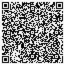 QR code with B & D Utilities contacts