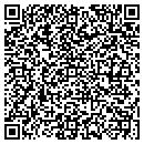 QR code with HE Anderson Co contacts