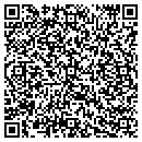 QR code with B & B Carpet contacts