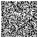 QR code with E C Leather contacts