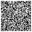 QR code with P JS Liquor contacts
