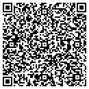 QR code with P J's Siding contacts