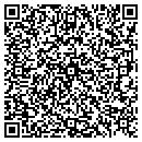QR code with P& KS Balloons & More contacts