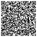 QR code with P & G Lawn & Tree contacts