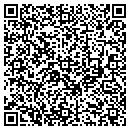 QR code with V J Conrad contacts