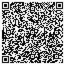 QR code with B & M Mini Storage contacts