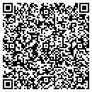 QR code with P & M Salon contacts