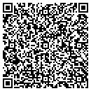 QR code with K & B Bar contacts