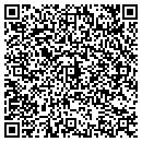 QR code with B & B Backhoe contacts