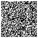 QR code with P Diamond Motors contacts