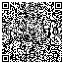 QR code with H & R Motors contacts