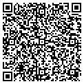 QR code with T M J contacts
