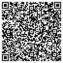 QR code with E & R Trucking contacts