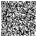 QR code with P J's Bar contacts